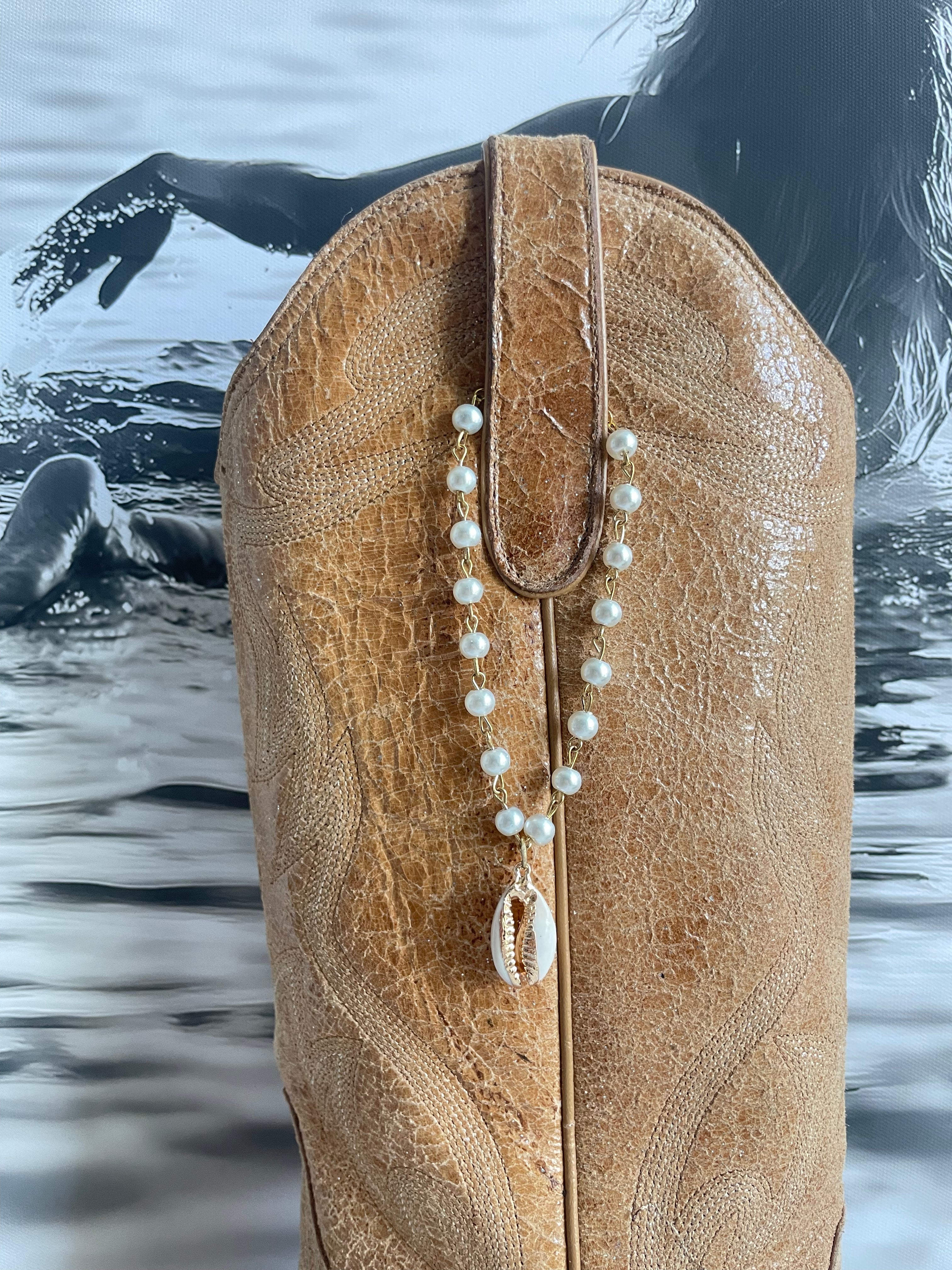 Cowgirl Boot Shell Chains