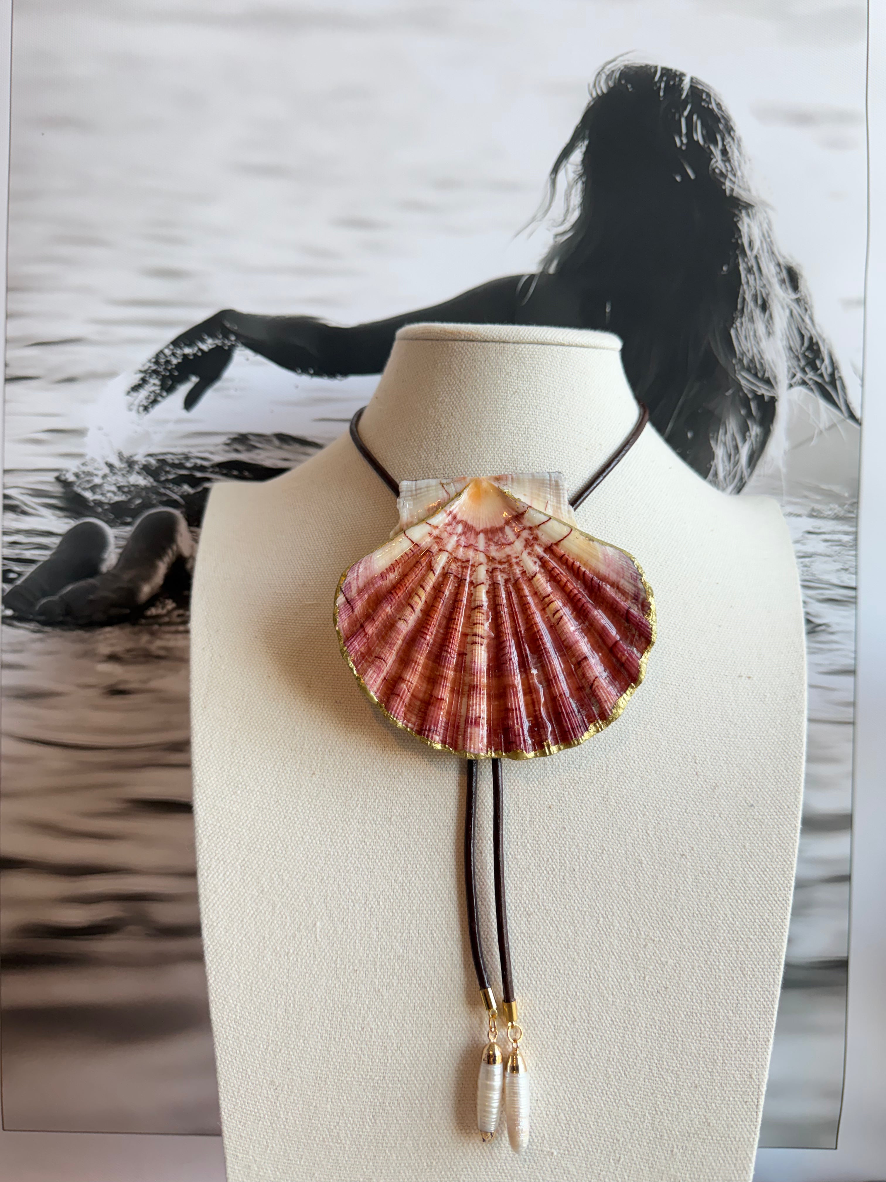 Flat Irish Scallop & Pearl tips
